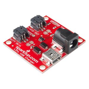 PRT-12711, Средства разработки интегральных схем (ИС) управления питанием USB LiPoly Charger Single Cell