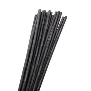 Термоусаживаемая трубка ТУТ нг 4/2 черная в отрезках по 1м PROxima tut-4-b-1m