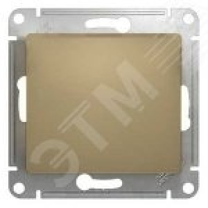 Переключатель перекрестный 1-кл. СП Glossa 10А IP20 (сх. 7) 10AX механизм титан SE GSL000471