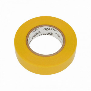 Изолента ПВХ 0.13х19мм 25м желт. KR-09-2202