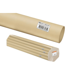 Труба гладкая жесткая ПВХ d 16 (104 м) длина 2 м индивид. штрихкод, "ЭКО" сосна SQ0404-0041