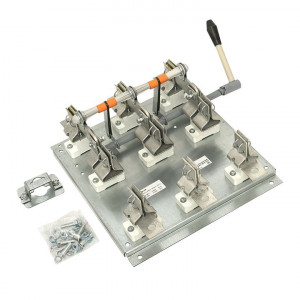 Разъединитель-предохранитель РПБ-6 630А правый привод без ППН EKF Basic rpb-r-630