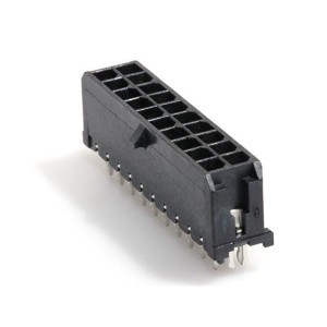 43045-2024, Проводные клеммы и зажимы Microfit 3.0 V PTH clip DR Tin 20 Ckt