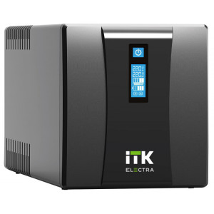 ITK ELECTRA ET ИБП 3кВА/1,8кВт с АКБ 4х9AH USB Schuko (кр.1шт) [EET-3000VA-1-004-S]