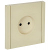 FORTE&PIANO Розетка 1-местная без заземления без защитных шторок винтовое крепление 10А FP418 ваниль IEK FP-R10-10-K10