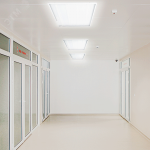 Светильник светодиодный ДВО-36w 588*588*19 4000K 3600Лм призма Грильято IP40 5052758