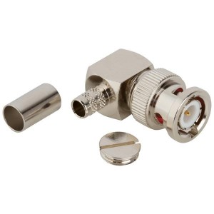 112601, РЧ соединители / Коаксиальные соединители BNC R/A CRIMP PLUG RG-8X LMR240