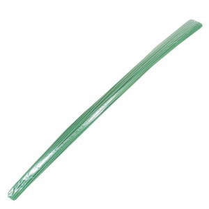 Трубка термоусадочная ТУТ нг 5,0/2,5 зеленая, термоусаживаемая трубка в метровой нарезке, не поддерживает горение