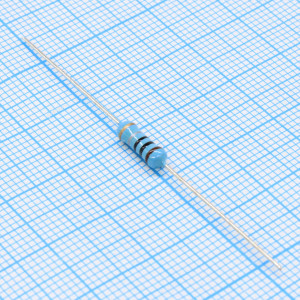 MF501RJTB055, Резистор металлопленочный 0.5Вт 1Ом ±5% ±100 ppm/°C