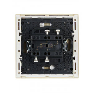 FORTE&PIANO Выключатель 1-клавишный перекрестный 10А FP412 ваниль IEK FP-V13-0-10-1-K10