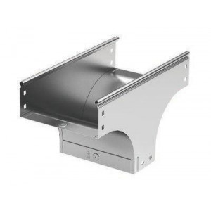 Ответвитель TD Т-образный вертикальный основание 300 в комплекте с крепежными элементами и соединительными пластинами 37105K