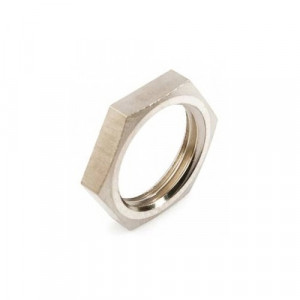 Гайка M25x1,5 05.505.0221.0, Гайка, M25x1,5, латунь, тип покрытия: никель