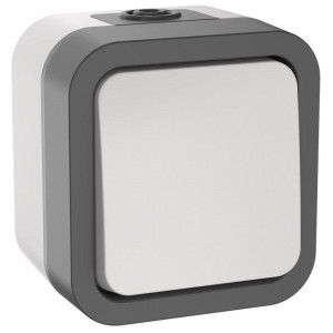 Переключатель 1-кл. ОП TORS 10А IP55 TS201 бел. TS-V10-0-10-55-K41