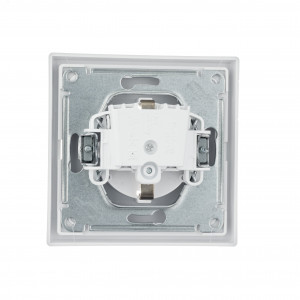 Розетка ArtGallery 16А с заземл. защ. шторки механизм бел. SE GAL000145
