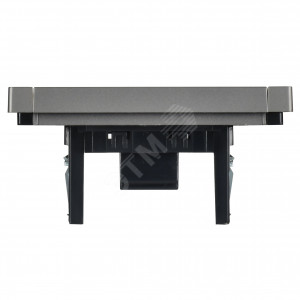 FORTE&PIANO Розетка HDMI FP540 сталь IEK FP-H10-K46