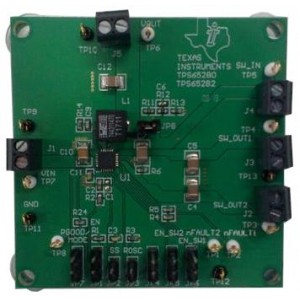 TPS65282EVM, Средства разработки интегральных схем (ИС) управления питанием TPS65282 Eval Module