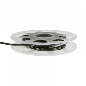 Гирлянда светодиодная "Роса" 20м 200LED тепл. бел. IP20 с контроллером провод зел. 303-266