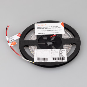 Лента MICROLED-M140-4mm 24V White-CDW (4.8 W/m, IP20, 2216, 5m) 024505(2), Биполярная узкая лента MICROLED-M140 с изменяемой цв. температурой, открытая. Светодиоды 2216, 140 шт/м (700 шт на 5 м), белая плата, ширина 4 мм, скотч 3M. Цвет БЕЛЫЙ 6000 K + ТЁПЛЫЙ 2700 K, цветопередача CRI>90, угол 120°. Питание 24V, мощность 4.8 Вт/м