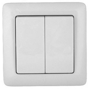 Выключатель 2-кл. СП Хит 6А IP20 250В бел. SE VS56-234-B