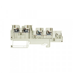 Клемма для датчиков WTP 1,5 I/O-3, Клемма для подключения датчиков, тип фиксации провода: Push-in, номинальное сечение: 1,5 мм кв., 13,5A, 250V, ширина: 3,5 мм, цвет: серый, тип монтажа: DIN35