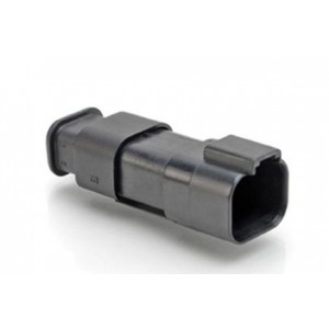 AT04-4P-SR02BLK, Автомобильные разъемы Recpt 4-Way RD Seal Strain Relief Black
