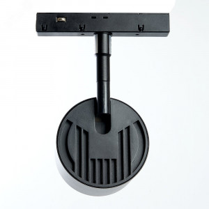 Светильник светодиодный трековый магнитный на шинопровод ДПО-10w 4000К 900Лм 48v черный 41953