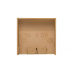 Заглушка (40х16) (4 шт) светлое дерево EKF-Plast