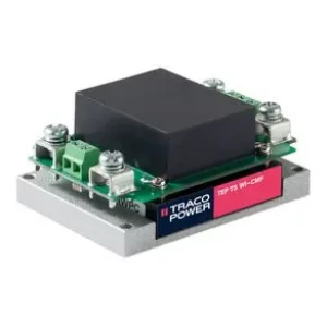 TEP 75-2411WI-CMF, Преобразователь DC/DC, 75Вт, Uвх=9…36В, Uвых=5В/15А, изоляция 1000В AC, на шасси 85х61х40.5мм, -40°С…+75°С, с входным фильтром