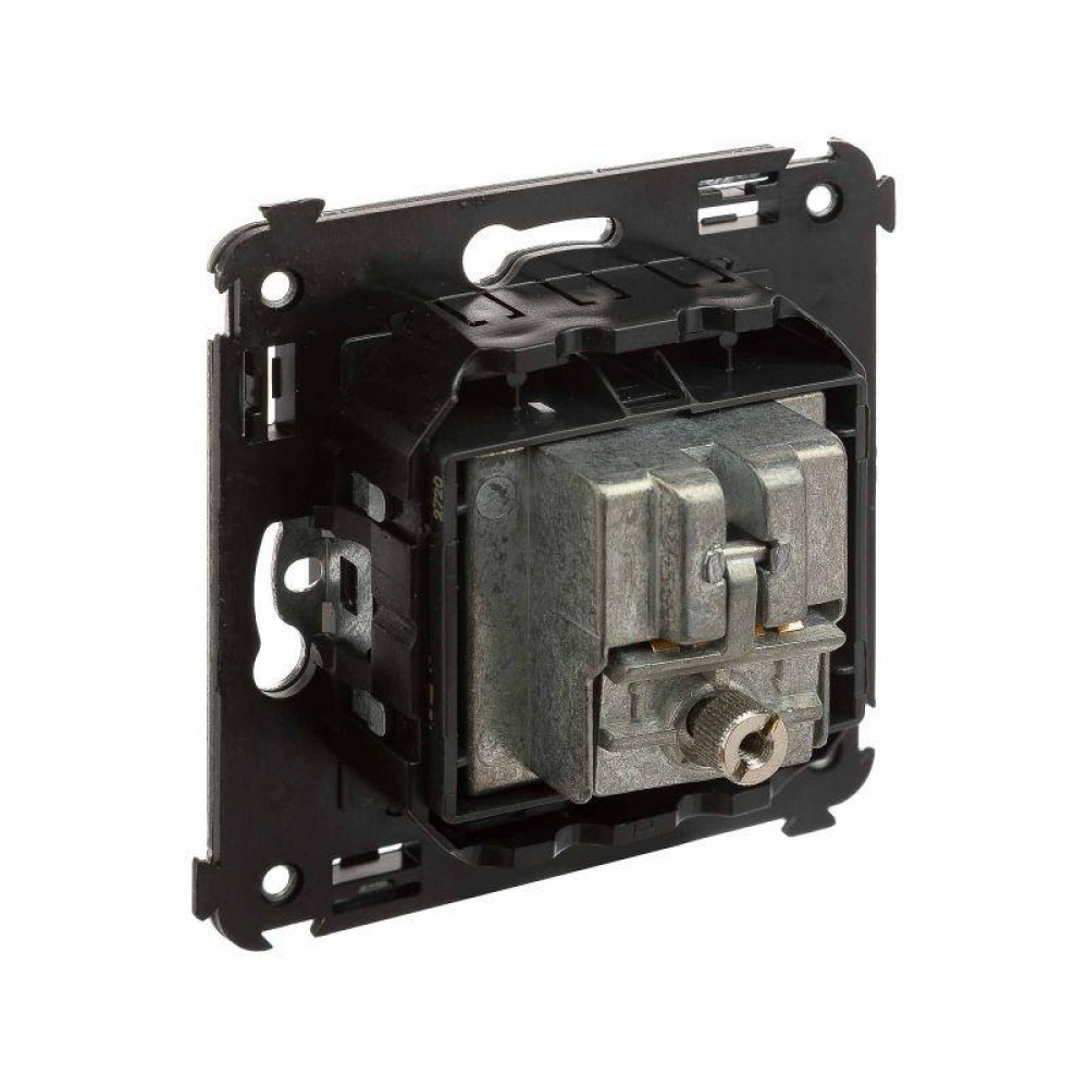 Изображение товара Розетка телевизионная TV/FM/SAT Avanti Черный матовый 4412533 1 пост IP20