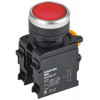 Кнопка с фиксацией d=22мм 1NO+1NC красная MASTER MI-BT60-11T-3-21-K04