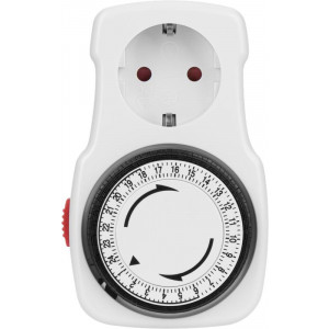 Таймер суточный мех. с заземл. 3.5кВт 66987 2