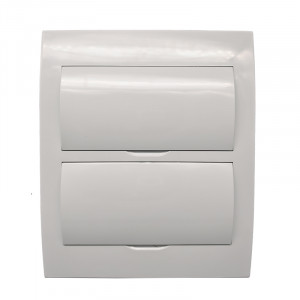 Бокс пластиковый ЩРВ-П-24 IP41 белый (белая дверца) 11-0225