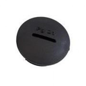 HPM25 BK080, Арматура для кабелепроводов и принадлежности METRIC M25 PLUG BLACK SOLD PER PCS