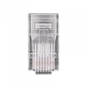 Разъем RJ-45(8P8C), UTP, CAT 5e, Разъем RJ-45 (8P8C) под витую пару, U/UTP, 5 категория