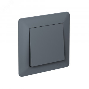 ATLASDESIGN AIR 1-постовая РАМКА, ГРИФЕЛЬ/дымчатый черный ATN220701