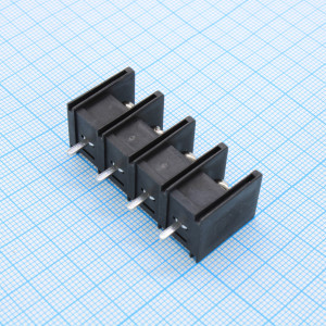 GT55C-B-04P-13-00, Барьерный клеммный блок 4 контакта. Серия GT55C-B