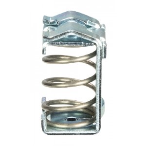 Зажим кабельный WST13,5, Зажим для подключения экранированного кабеля, тип фиксации провода: зажим, для кабеля: 4-13,5 мм, цвет: серый, тип монтажа: шина 10х3