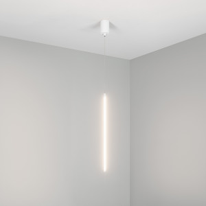 Светильник SP-UMBRA-HANG-V-L600-10W Day4000 (WH, 120 deg, 230V) 036950, Декоративный подвесной светильник. Мощность 10 Вт, св. поток 410 лм, 40 лм/Вт, дневной 4000 K, CRI>90, угол 120°, напряжение питания 230 В. Белый корпус из алюминия и металла, экран из силикона, степень защиты IP20. Размер: длина 590 мм, диаметр 16 мм, га