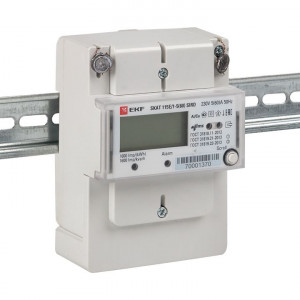 Счетчик электрической энергии однофазный многотарифный SKAT 115E/1-5(60) SIRD EKF 2т МСК+0 11501R