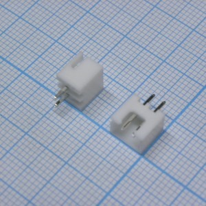 XH 02M 2.5mm, вилка в плату