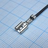 1011 Контакт гнездовой D4.8 с пров. 0.3м