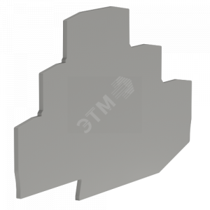 Крышка для трехуровневой клеммы на 2,5 кв.мм ZEFT201GR