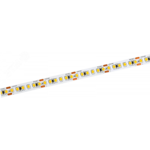 Лента светодиодная 5м SMD2835 168LED/м 14Вт/м IP20 ширина 10мм 24В теплый белый IEK LSR6-1-168-20-1-05