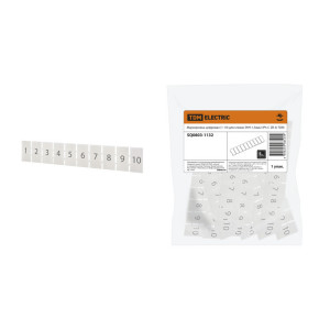 Маркировка цифровая (1-10) для клемм ЗНН-1,5мм2 (Ph-C ZB 4) SQ0803-1132