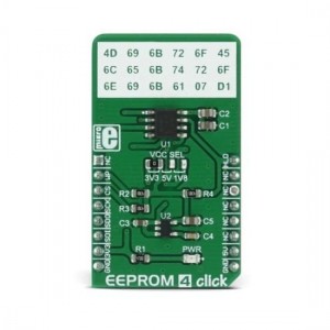 MIKROE-2536, Средства разработки интегральных схем (ИС) памяти EEPROM 4 click