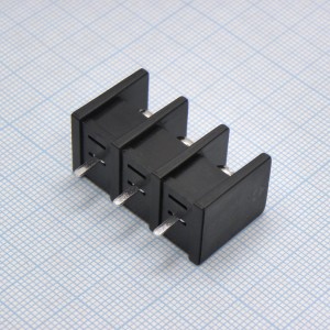 DG55C-B-03P-13-00A(H), Барьерный клеммный блок 3 контакта. Серия DG55C-B