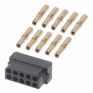 M80-8441045, Проводные клеммы и зажимы 5+5 DIL F/CRIMP CON S/B HI-TEMP