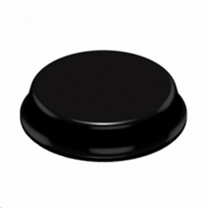 SJ5744, Резиновая ножка, круглая, диаметр 19,1, высота 4,1мм, черный цвет