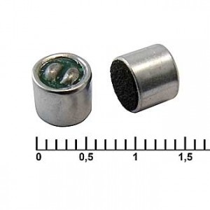ECM-6B, Микрофон электретный <2,2kOm 4,5v 70dB