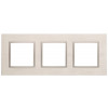 14-5203-04 Рамка на 3 поста, металл, Elegance, шампань+шамп (5/25/900) Б0034554